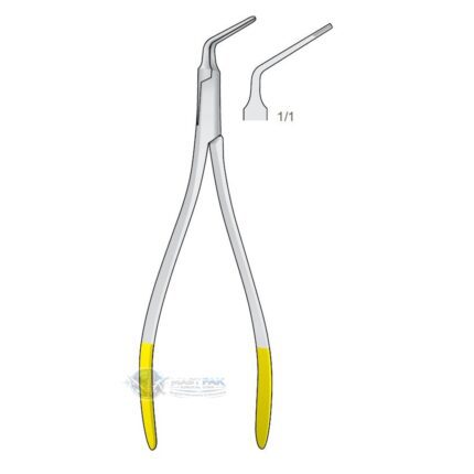 Diamond-coated extraction forceps