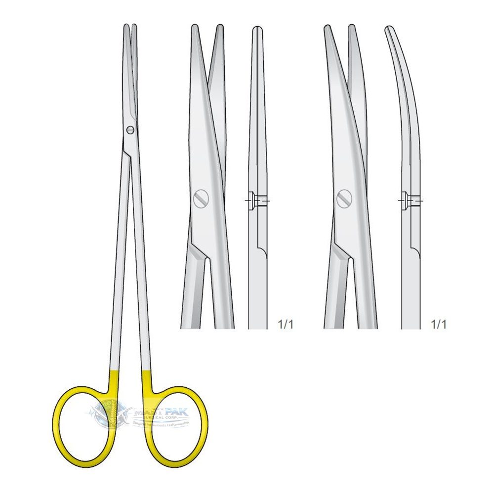 141 Extended-Reach Metzenbaum Scissors (FM-68 & FM-69) - Image 1