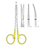 Tungsten-Carbide (TC) Iris Scissors (FG-1TC & FG-2TC)