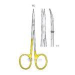 Tungsten-Carbide (TC) Left-Handed Iris Scissors (FM-100L)