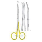Tungsten-Carbide (TC) Iris Scissors with Wellenschliff (FM-100)