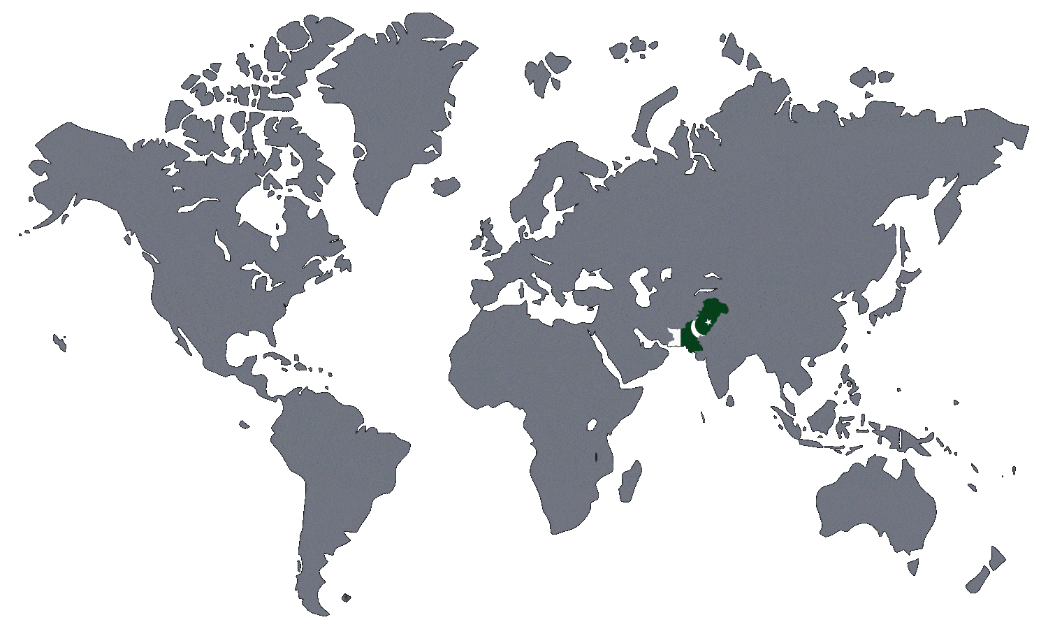 Global export delivery map