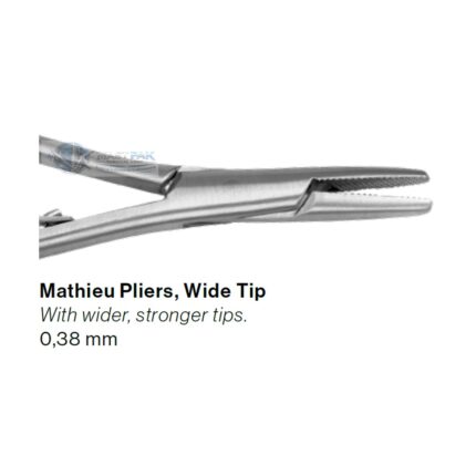 Mathieu Pliers, Wide Tip (678-331)